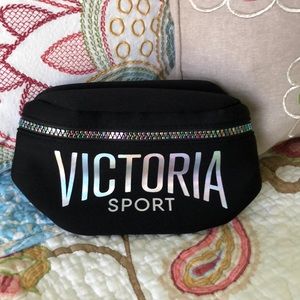 Victoria’s Secret belt bag in black new with tag